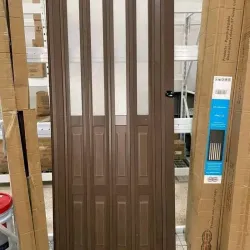 Puerta de corredera con cristal