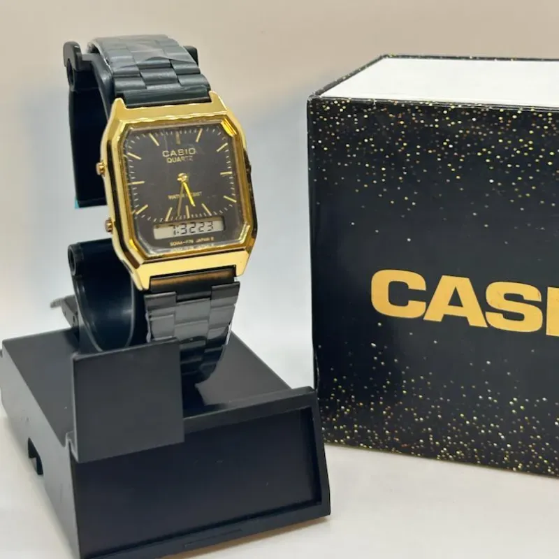 *RELOJ CASIO DOBLE TIEMPO*