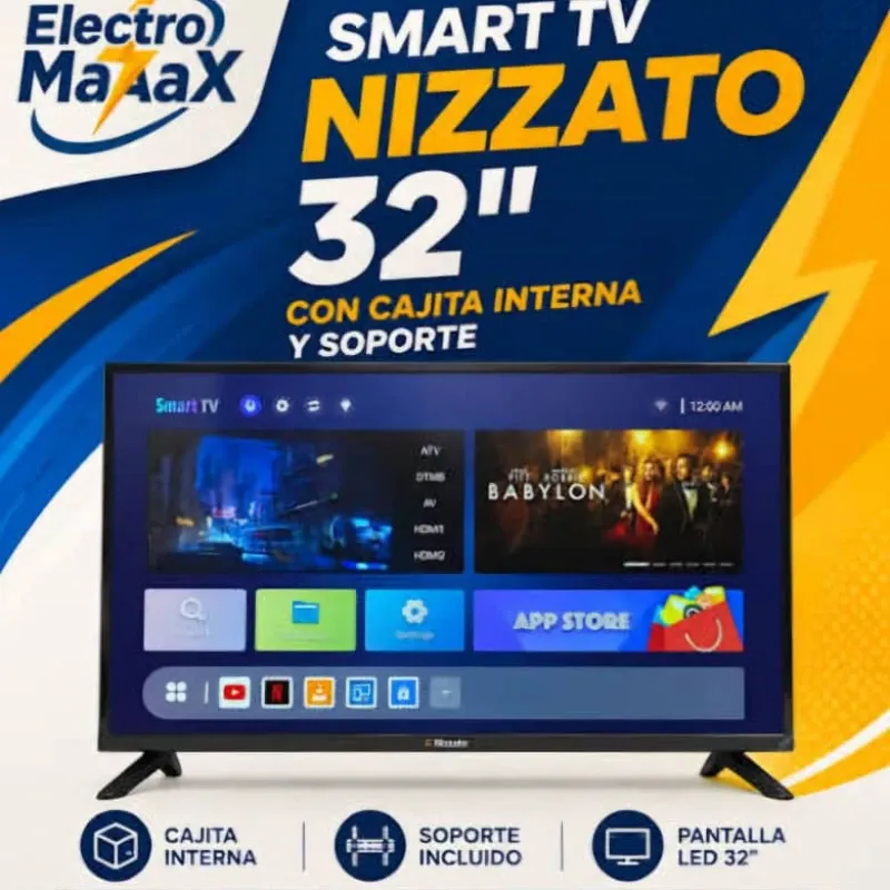 Smart Tv 32 pulgadas (con cajita interna )