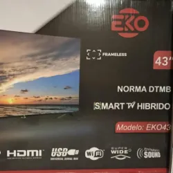 Smart TV Híbrido de 43 pulgadas 