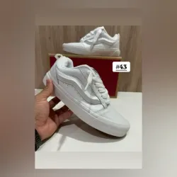 Vans Old Skool - White Leather