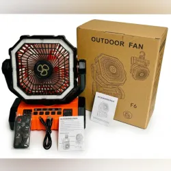 Ventilador portátil recargable F6