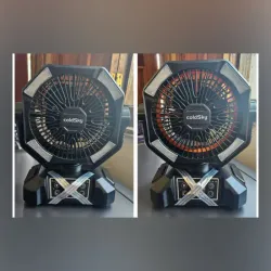 Ventilador portátil recargable