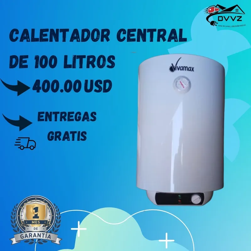 Calentador Central marca WYNWOOD 100L 