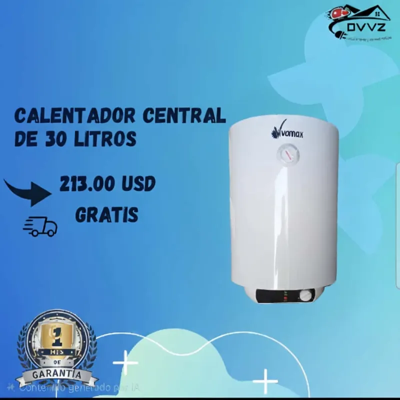 Calentador Central marca WYNWOOD 30L 