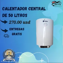 Calentador Central marca WYNWOOD 50L 