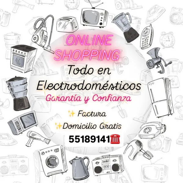 Somos una tienda de electrodomésticos, ubicada en la ciudad de Cienfuegos, Cuba.
Contamos con gran variedad de equipos para su hogar y con excelentes precios, les recomiendo que vean el catálogo hasta el final.
Todo es nuevo en su caja 📦 
Ofrecemos garantía, factura a nombre del comprador y domicilio gratuito en toda la Provincia de Cienfuegos 🚛
Para más información pueden contactarme al 55189141 ☎️
