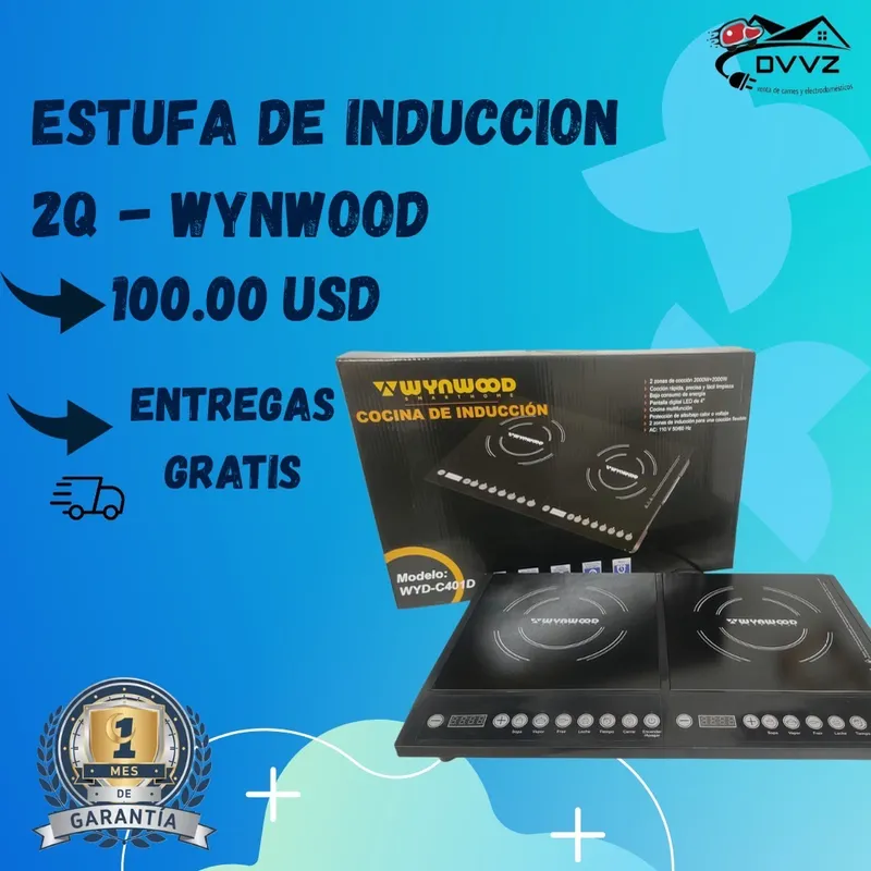 Estufa DE INDUCGIÓN Doble