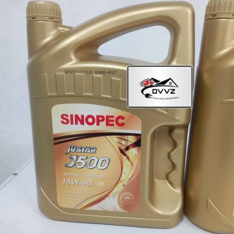 Lubricante/ Aceite 15W 40 de 4 litros 
