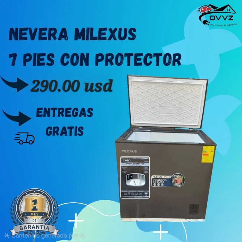 Neveras MILEXUS 7 Pies cúbicos 