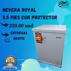 Nevera ROYAL de 5.5 pies cúbicos /155L