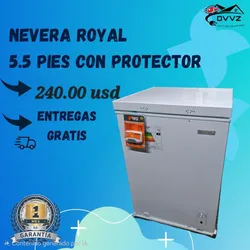 Nevera ROYAL de 5.5 pies cúbicos /155L