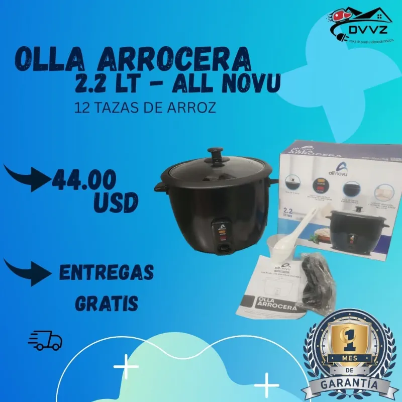 Olla Arrocera de 2.2 litros 🍚