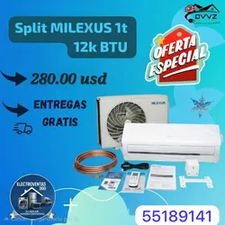 Split 12K BTU 1 Tonelada