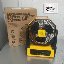 VENTILADOR CON BATERÍA RECARGABLE 