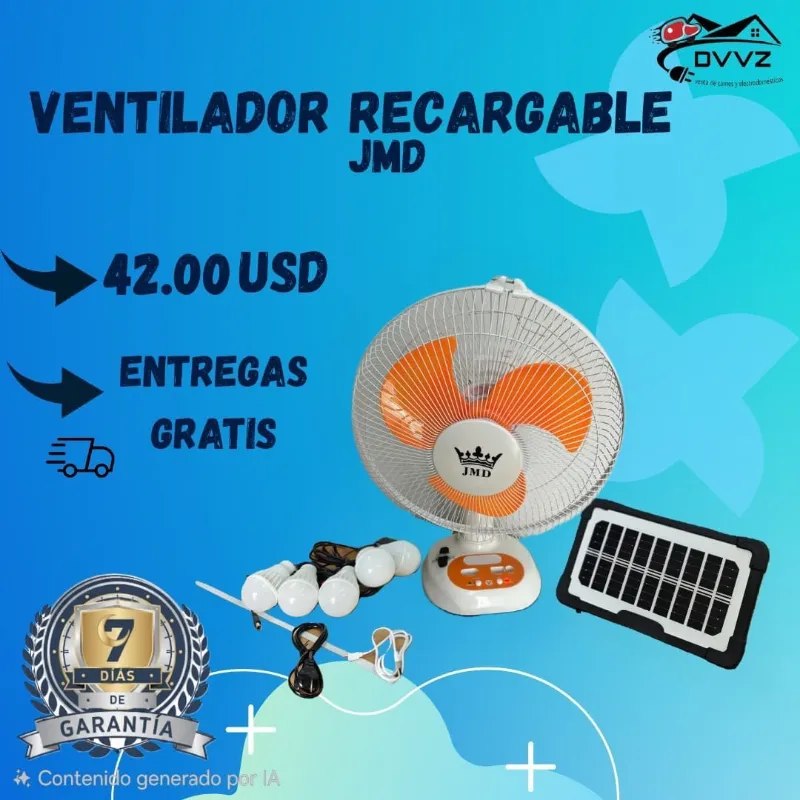 Ventiladores Recargables 🚨
