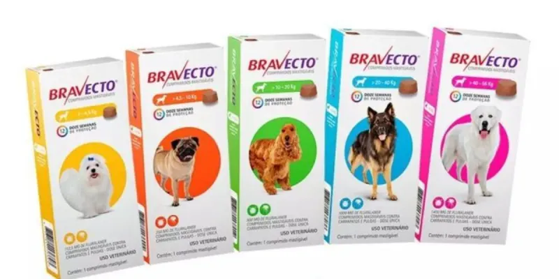 Bravecto 20-40 kg (Pulgas, Garrapatas y Acaros Internos)