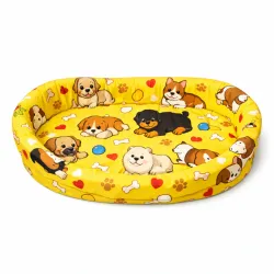 Cama con bordes finos tam 6