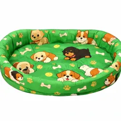 Cama de bordes finos tam 9