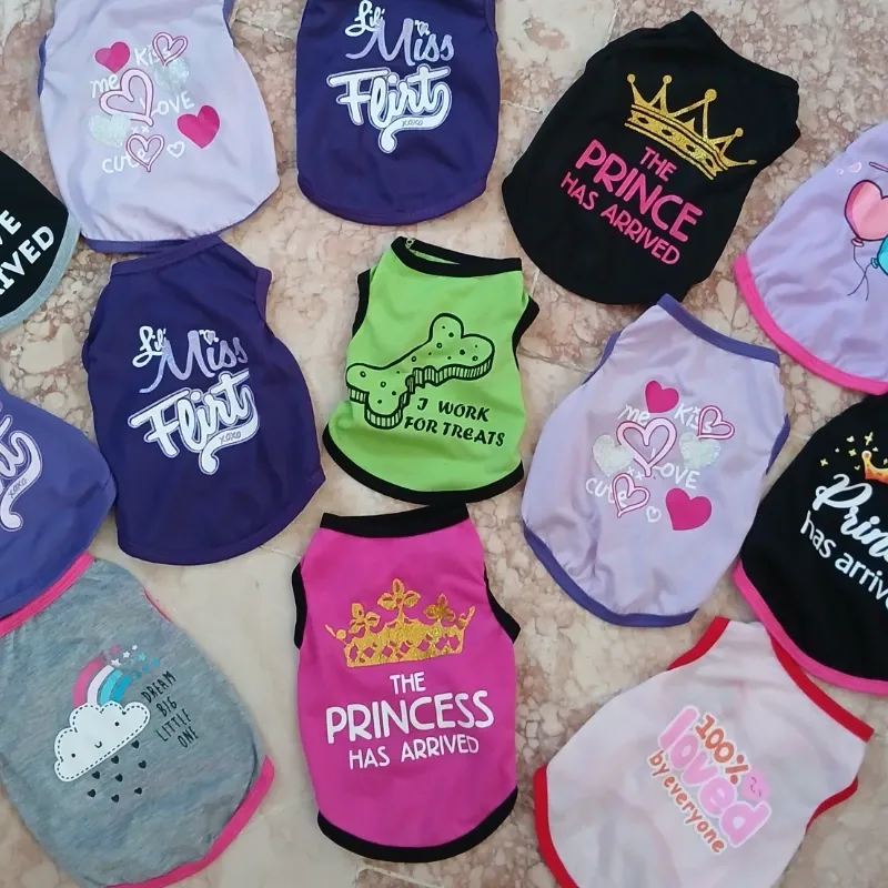 Camisetas para perro