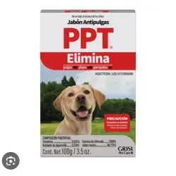 Jabón PPT Antipulgas y Antigarrapatas (100 g)