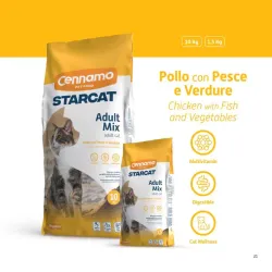 Saco STARCAT Adult MIX  10kg