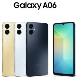SAMSUNG A06 DE 4GB DE RAM CON 64GB INTERNOS (LOS COLORES PUEDEN VARIAR) + ACCESORIOS DE REGALO