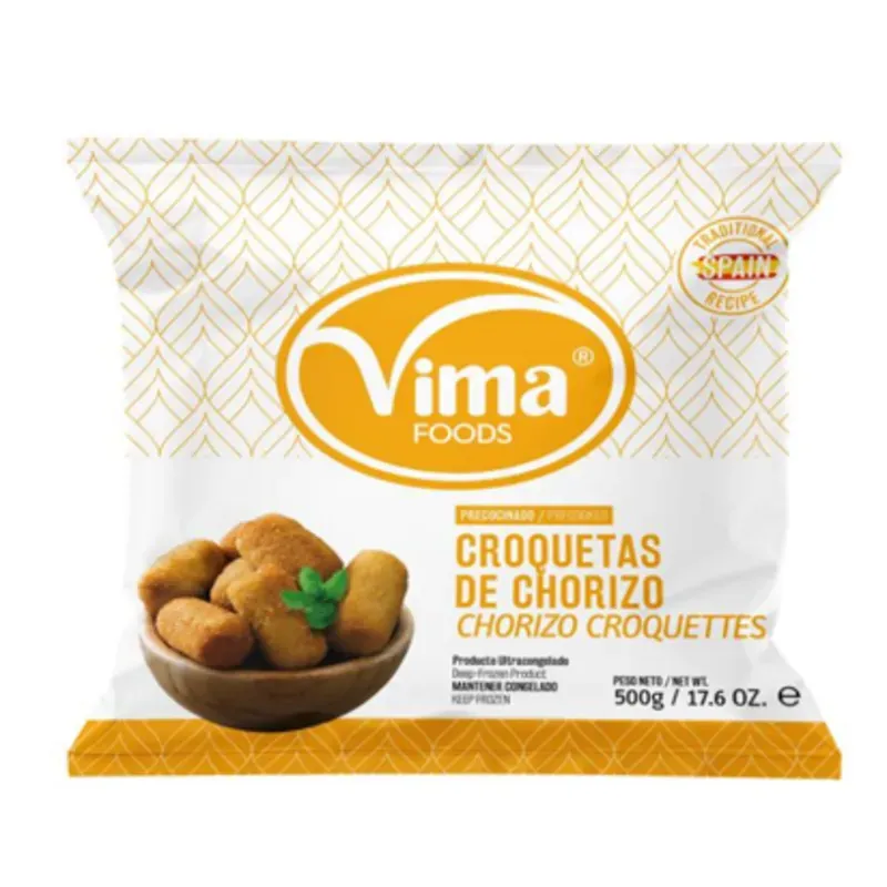 Croquetas Vima 18 uds grandes sabor chorizo 