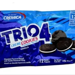 Galletas TRIO4 (12 unidades) sabor: chocolate 