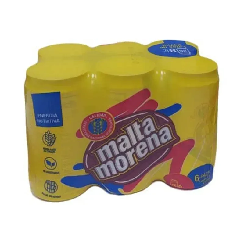 Malta morena 6 uds x 237 ML 