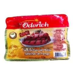 Paquete salchichas de pollo ODERICH 340g (10 uds)