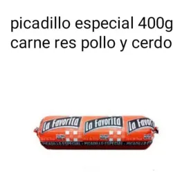 Picadillo mixto condimentado 400g( La Favorita)