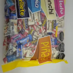 Bolsa Piñatera (contiene 200 surtidos de caramelos blandos diferentes sabores)