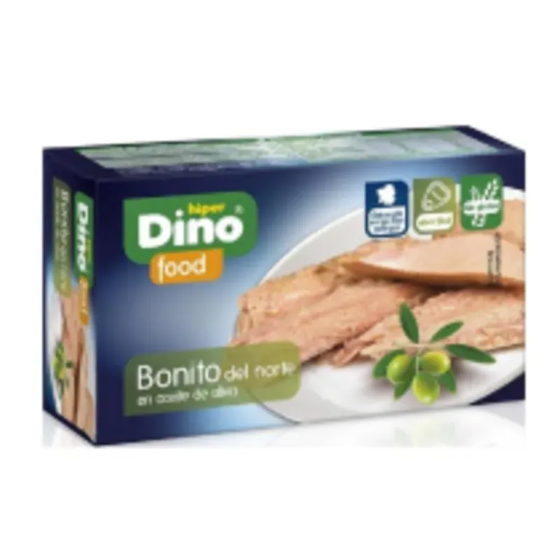 Bonito del Norte en aceite de oliva híper dino 