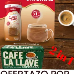 Café la llave y coffe mate original NESTLÉ dos productos una oferta