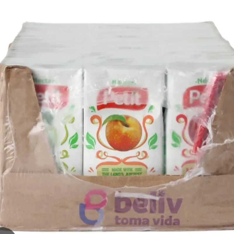 Caja de jugo surtido Petit 24 uds x 200 ML (pera manzana y melocotón)