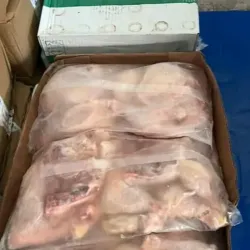 Caja de pollo 33 lb muslos y contarmuslos