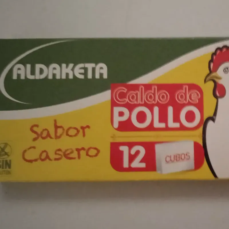 Caldo de pollo ALDAKETA (12 cubos)