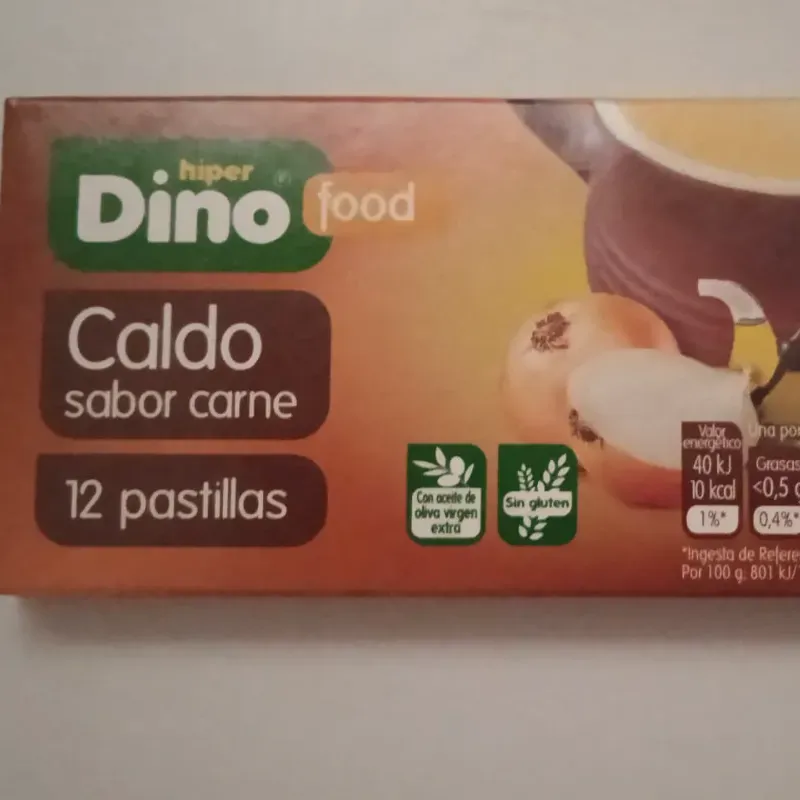 Caldo de res Dinos (12 cubos)