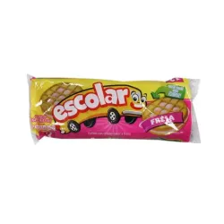 Galletas escolares  264g (12 paquetes) sabor fresa