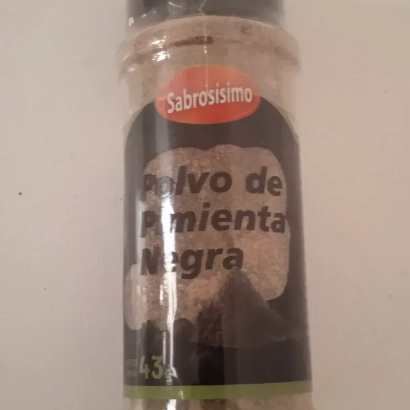 Pimienta negra sabrosisimo 30g 