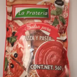 Salsa para pizzas y pasta La Prateria 360g