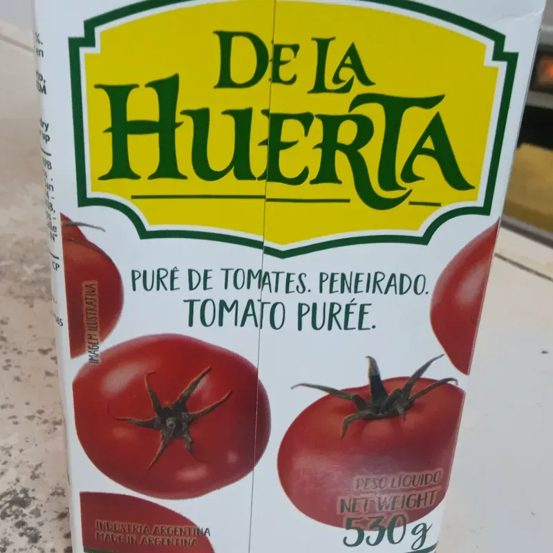 Caja de puré de tomate 530g