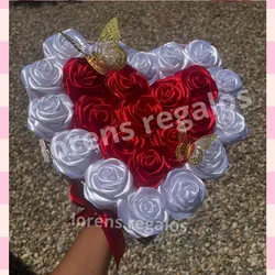 Corazón con flores 2 