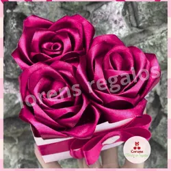 Mini corazón con flores 