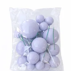 Bolas moradas