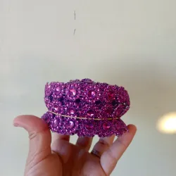 Cinta de ribete morado