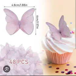 Mariposas Comestibles moradas