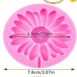 Molde de flor margarita