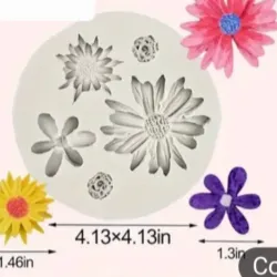 Molde de flores